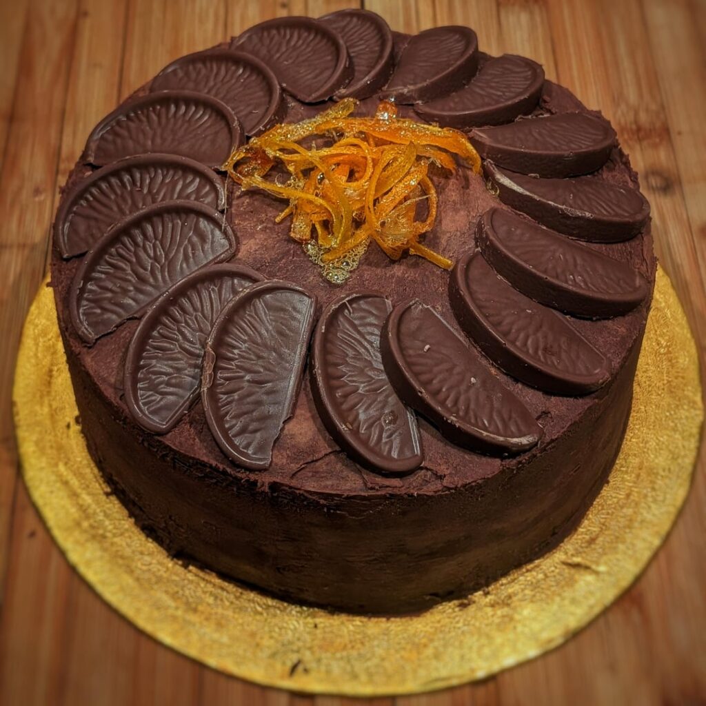 [Homemade] Chocolate Orange Cake.