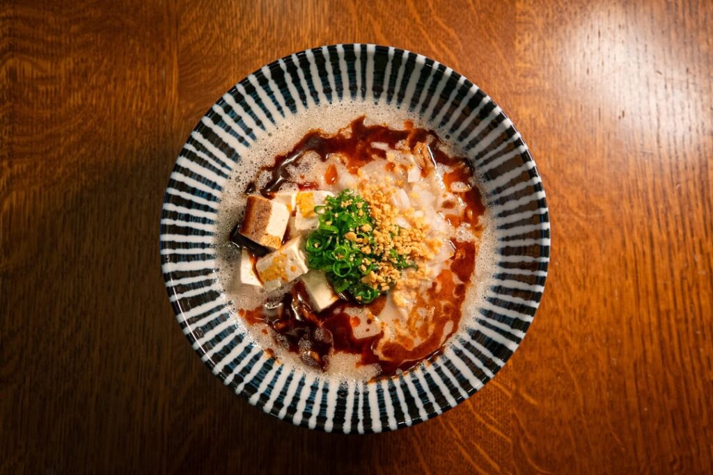 Last bowl of 2025: Jinya Spicy Creamy Vegan copy (homemade)