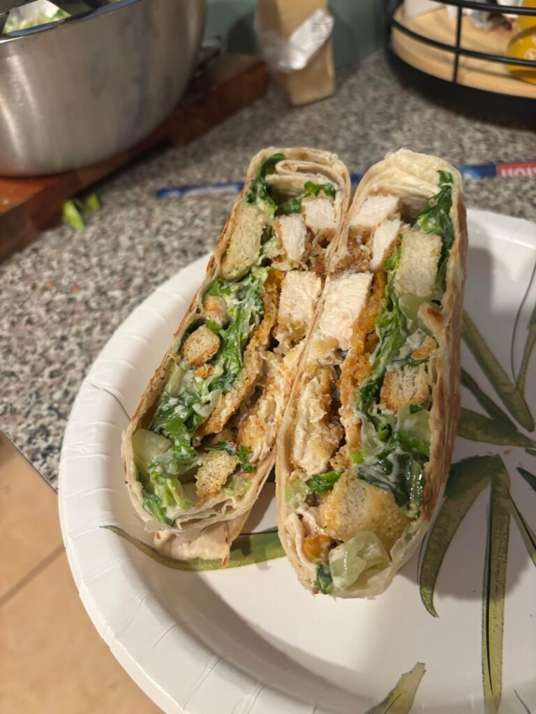 Chicken Caesar Crunchwrap