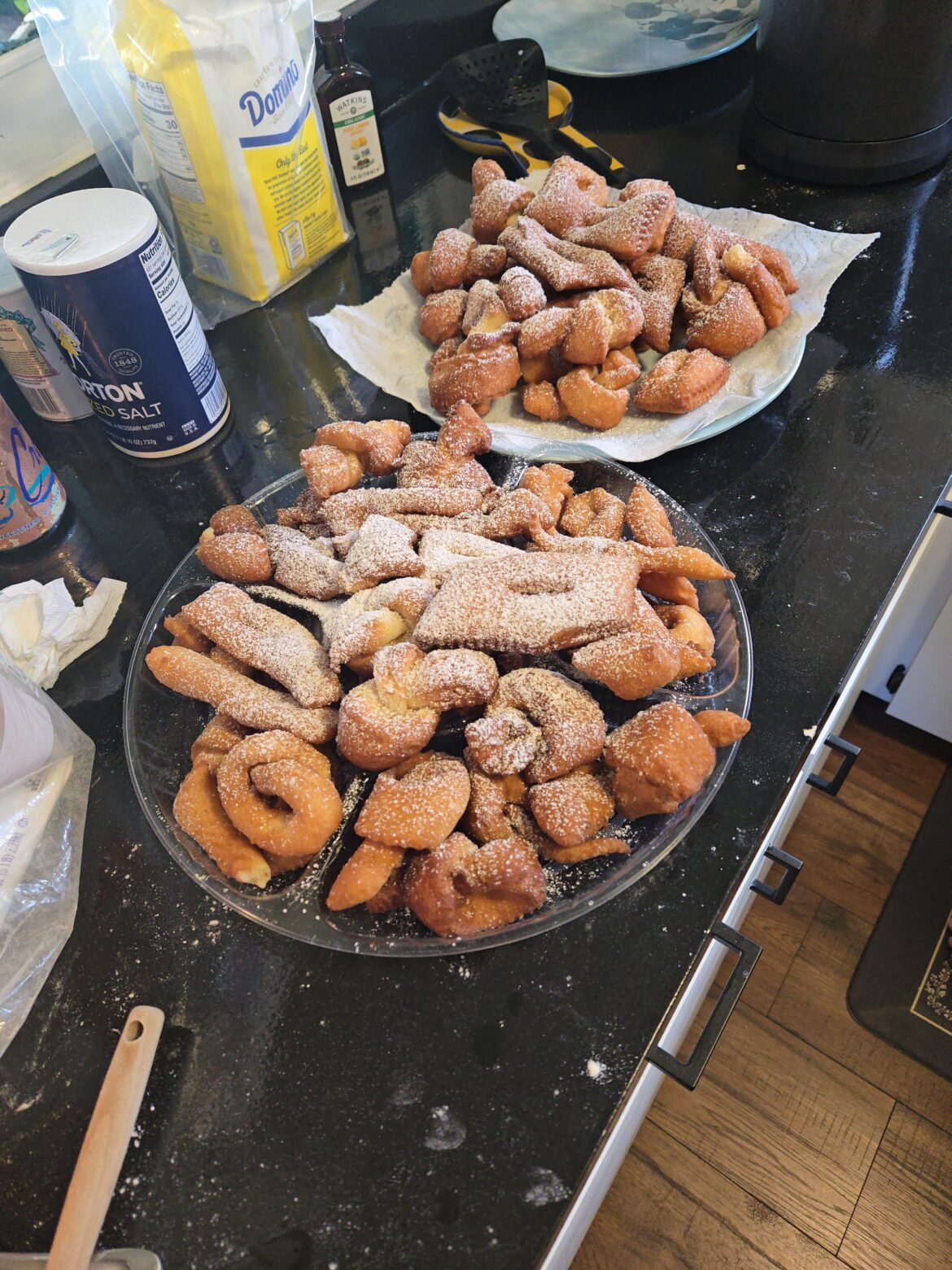 Made my late nonna's nuchetta (small bows) recipe in honor of tradition