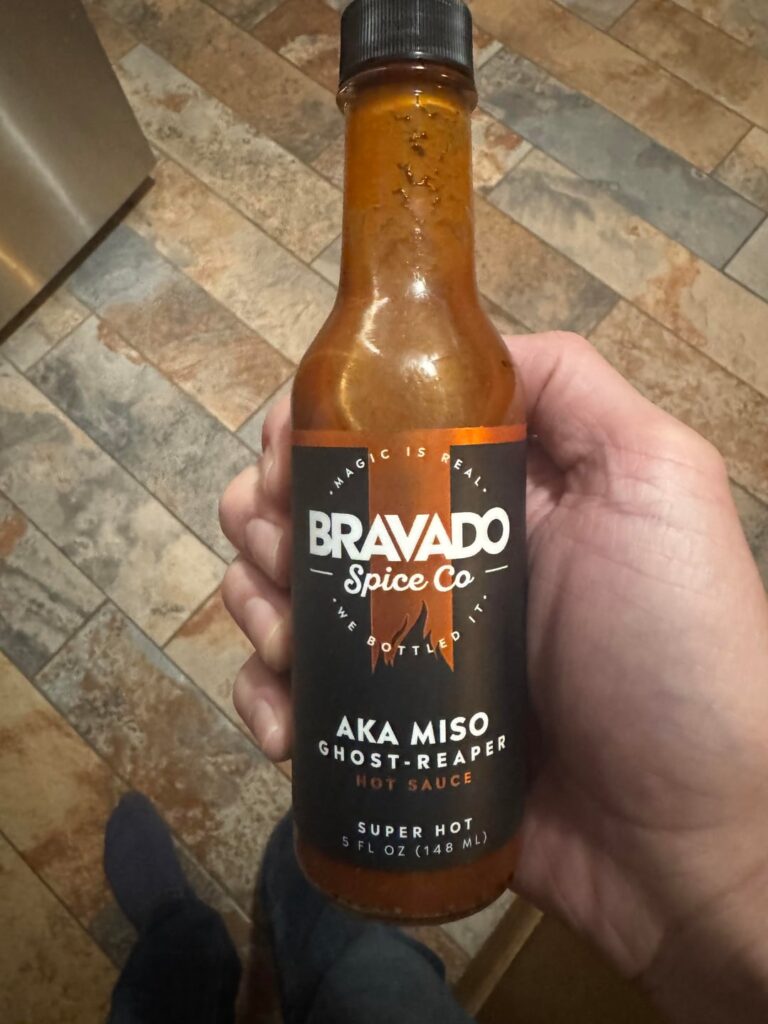 Miso Ghost-Reaper Sauce is Wild
