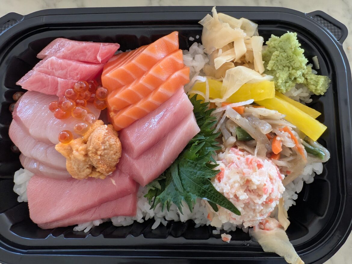 Chirashi in Hawaii