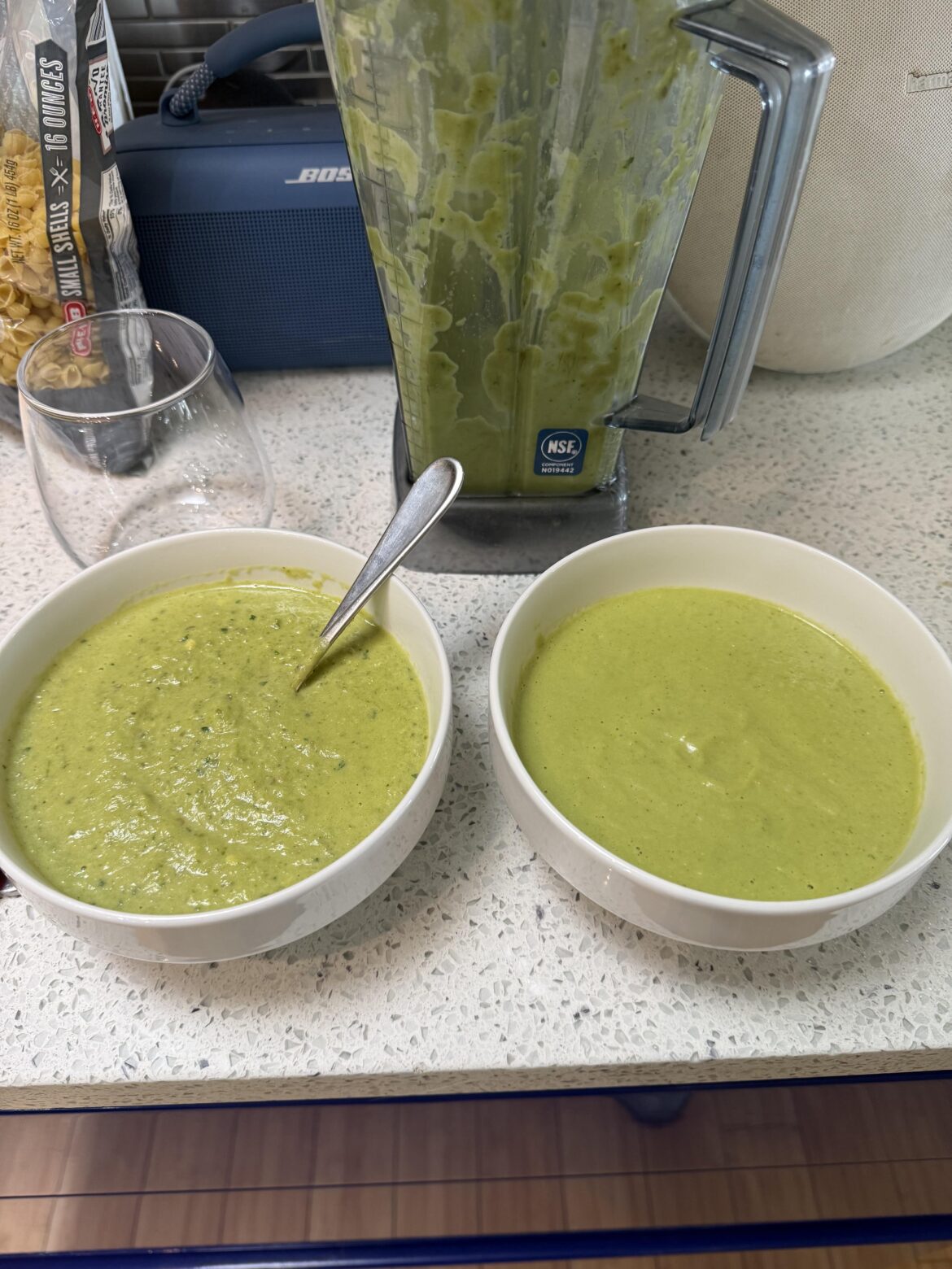 Salsa Verde, no avocado just oil for emulsifying :)