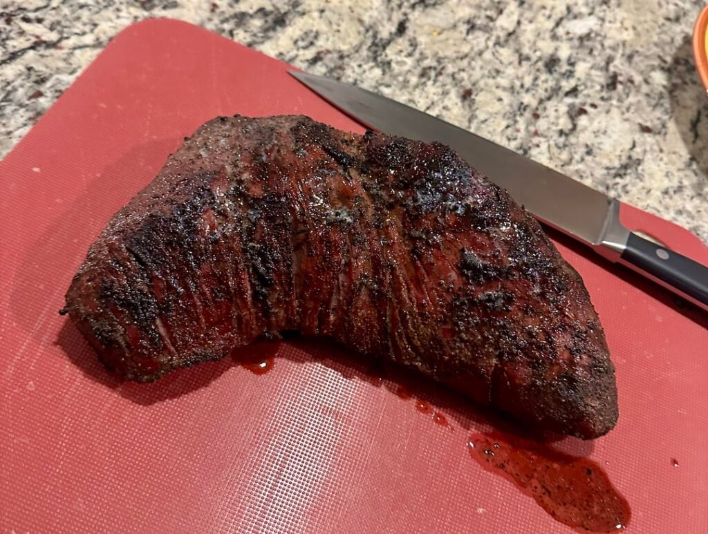 Resurrected Pitboss.. Successful test w/ a tri tip Resurrected Pitboss.. Successful test w/ a tri tip