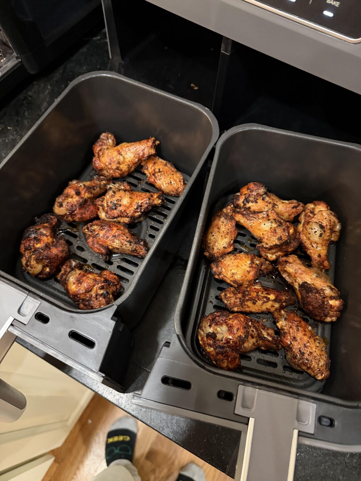 First time making wings (air fryer)