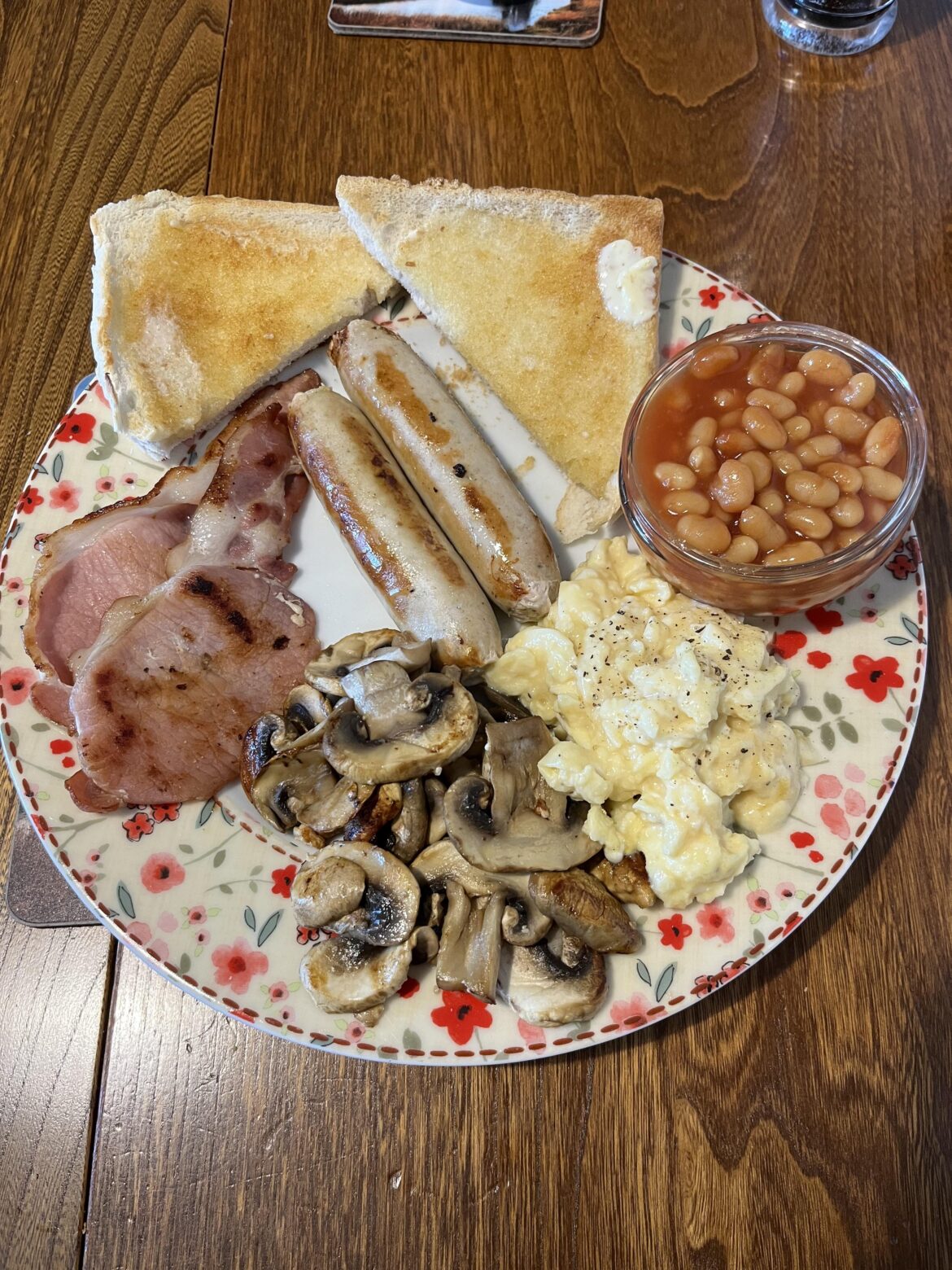 How does my attempt compare to my husband’s from a few days ago?