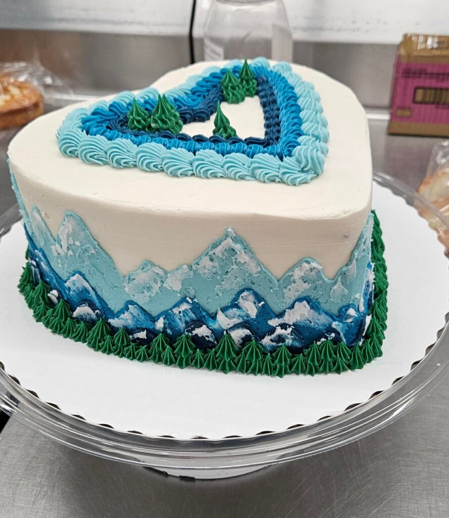 Some recent heart cakes I've made.