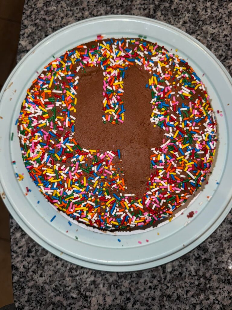 Cake 1 of 2 for my son’s birthday.