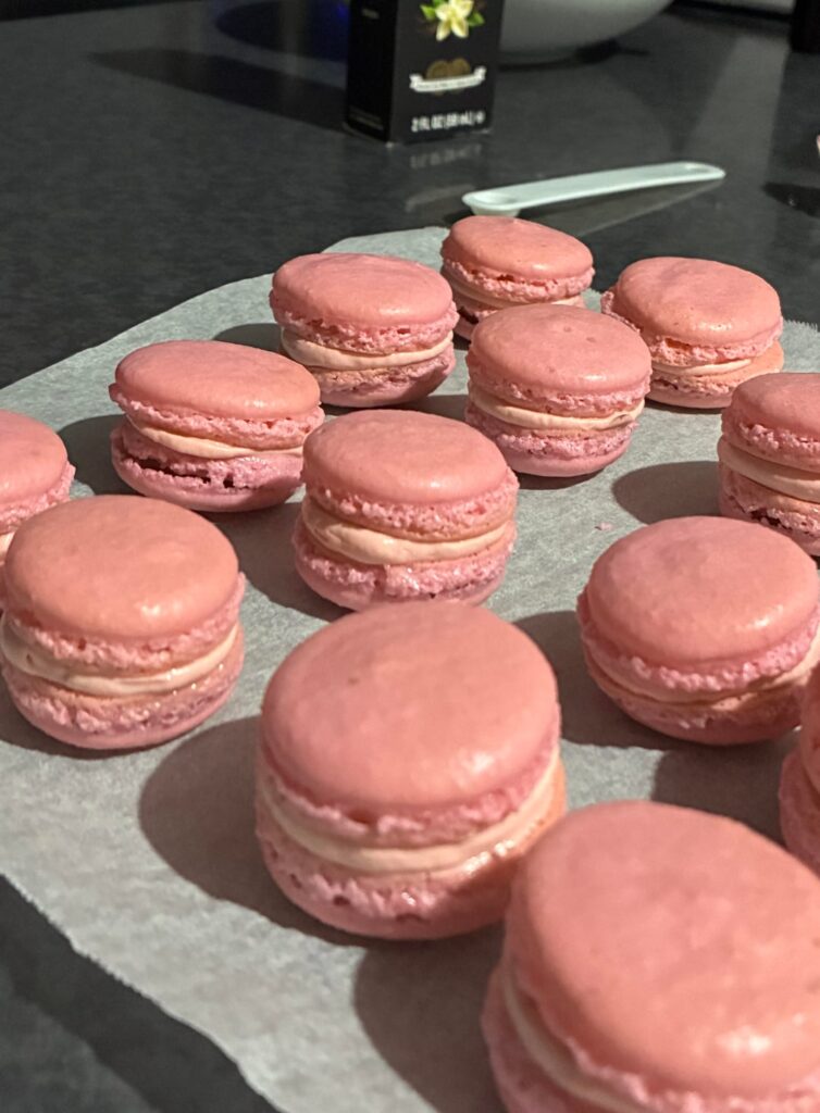 Macarons I handed out for Christmas 🌷