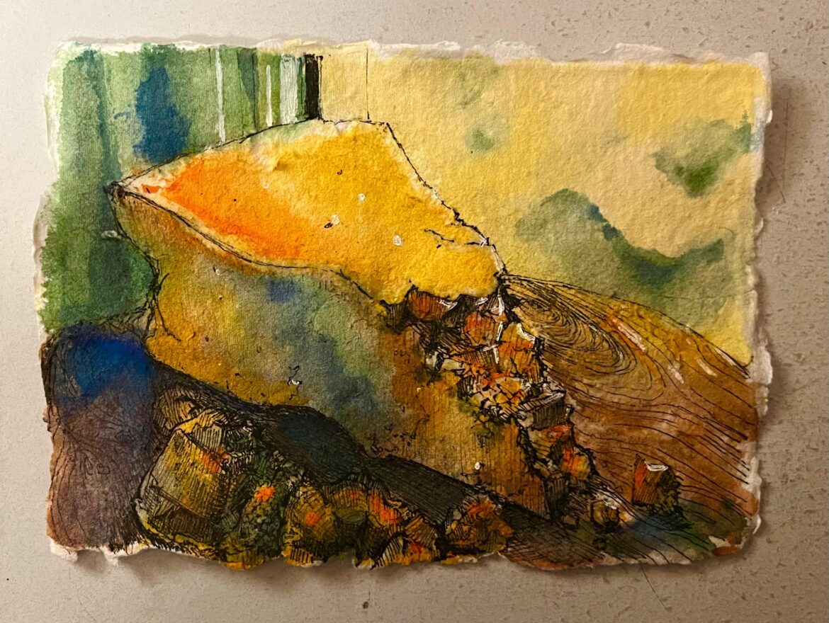 Starting my Quest to get Good at Painting Cheese