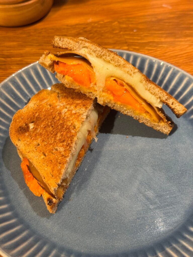 Cheesy sandwich melt