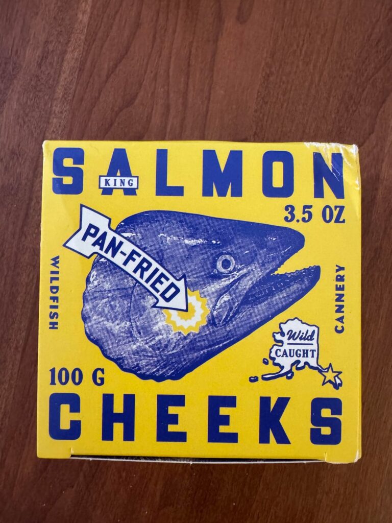 My white whale. Salmon cheeks.