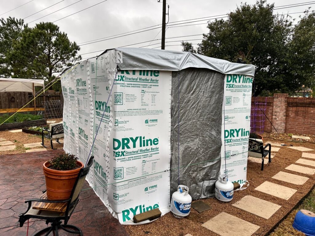 Don’t know if I over did it or not but…. After and better Winterizing