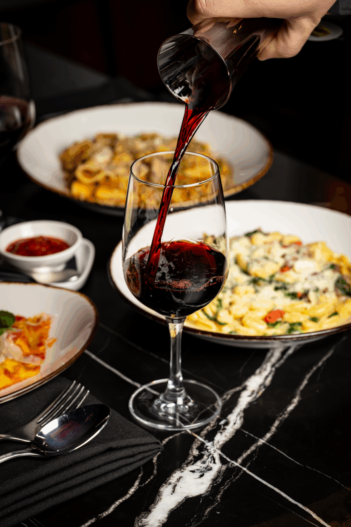 Wine nights are in! Notte restaurant by chef Michael Angeloni and Yannick Bigourdan.