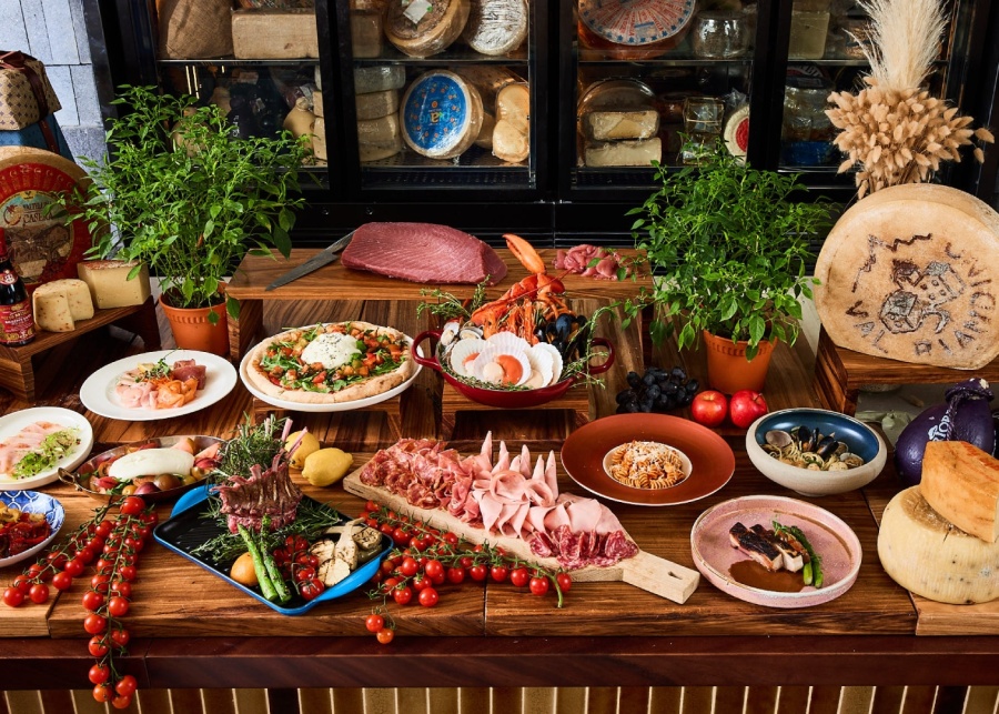 Basilico's buffet spread | Italian restaurants in Singapore