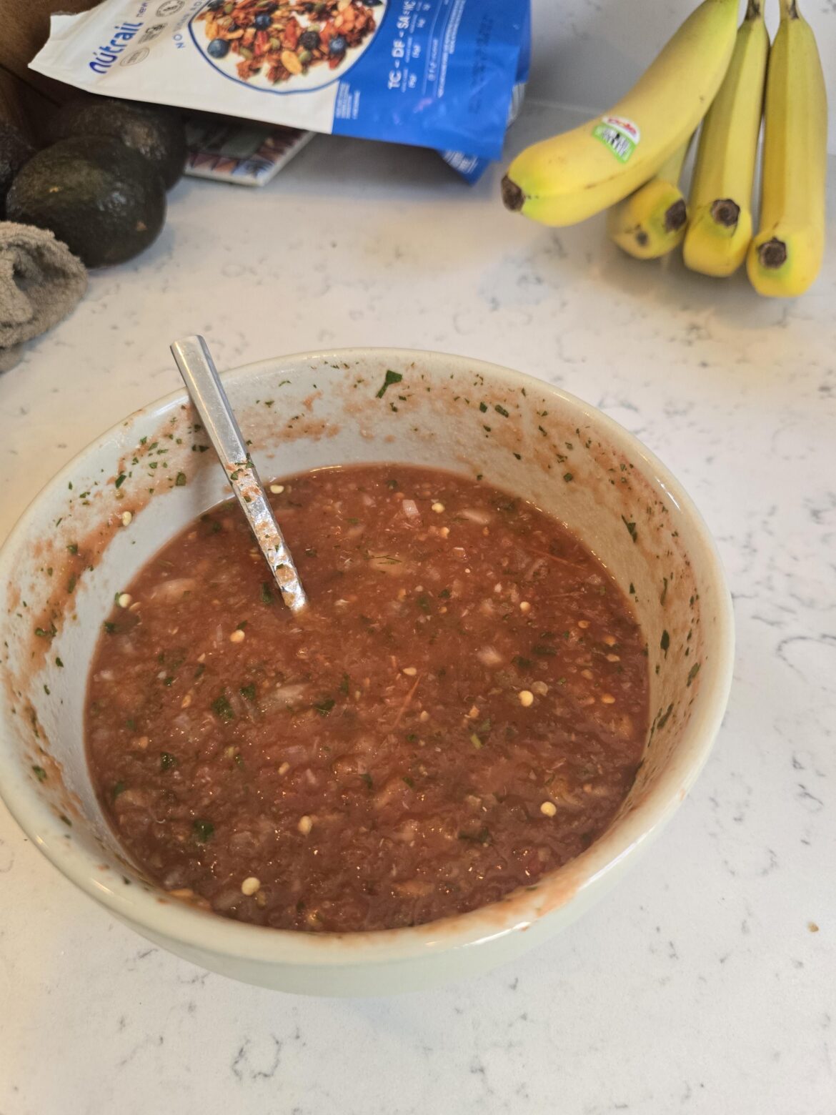 Restaurant table salsa kinda mid?