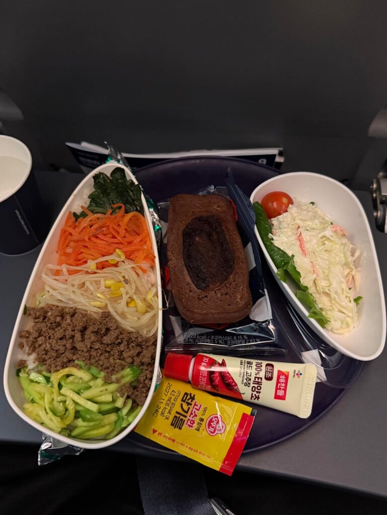 Air Premia in-flight meals