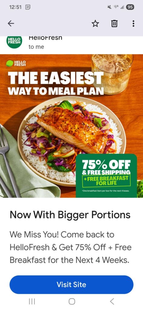 So, is it breakfast for life or 4 boxes?