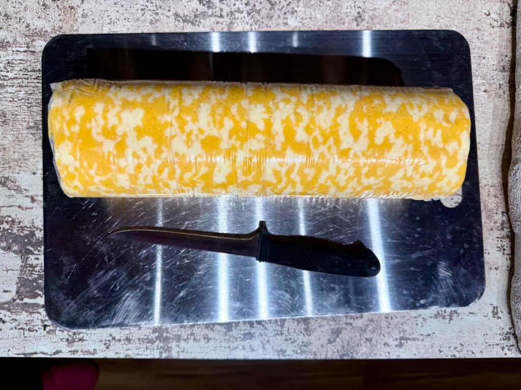 Was tasked with putting up 5 lbs of Colby my partner brought home. Decided to freeze dry it for future grilled cheese. Of course I had to sample the goods.