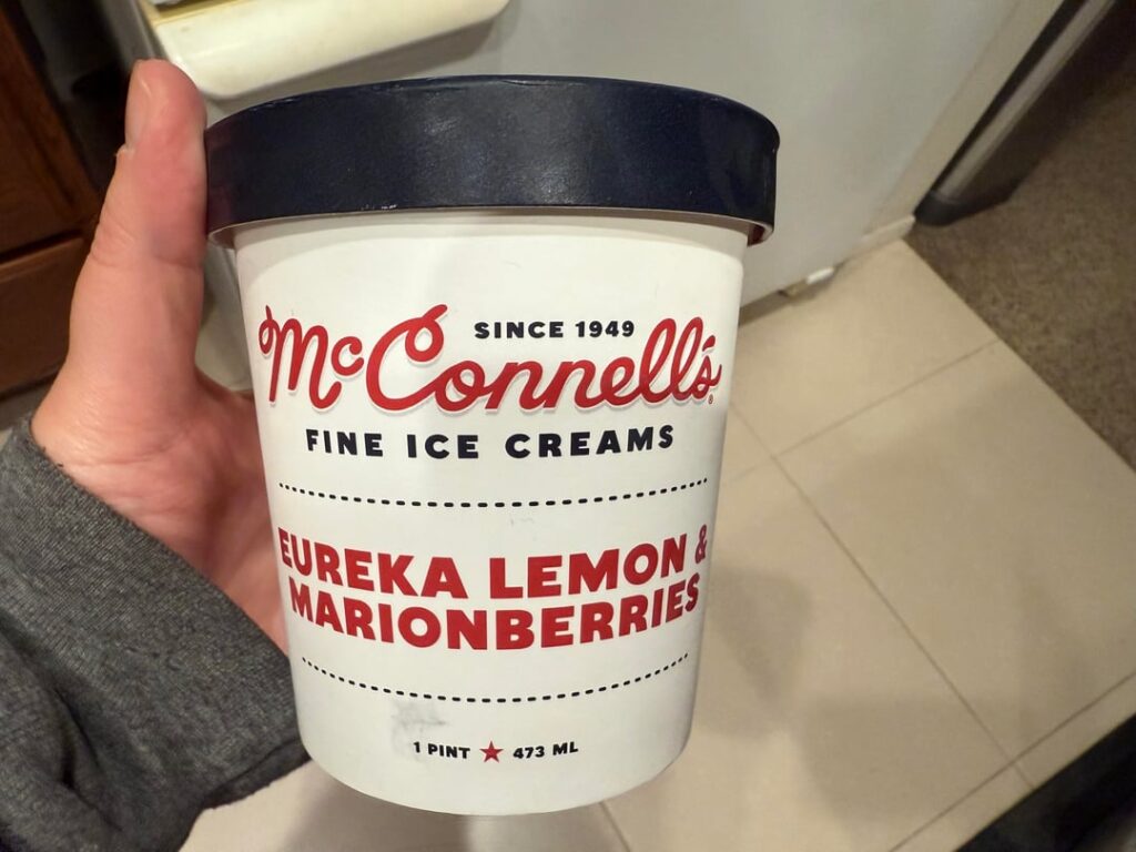 McConnell’s Eureka Lemon & Marionberries