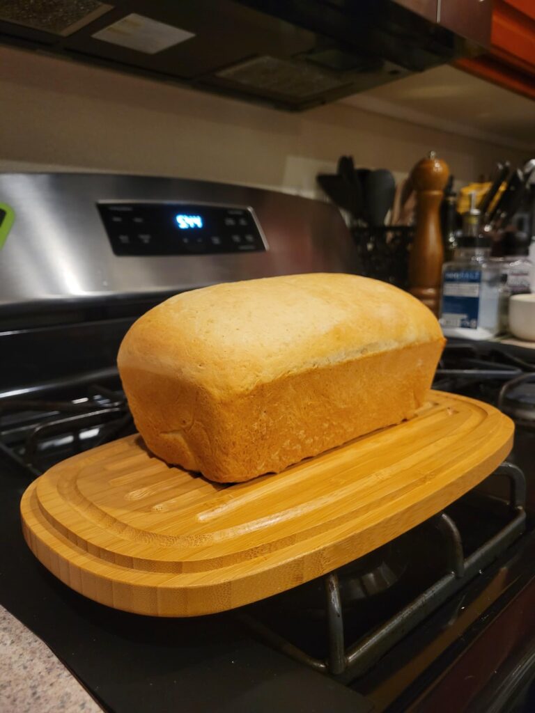 Kinda basic, but im proud of my loaf!