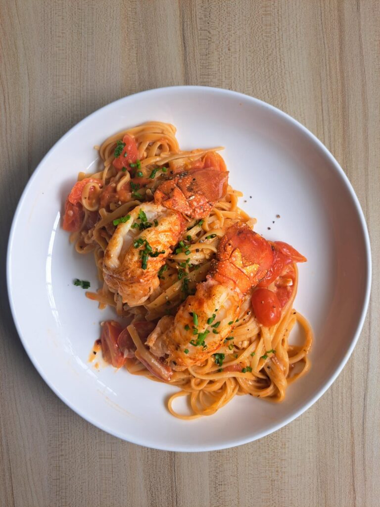lobster linguine