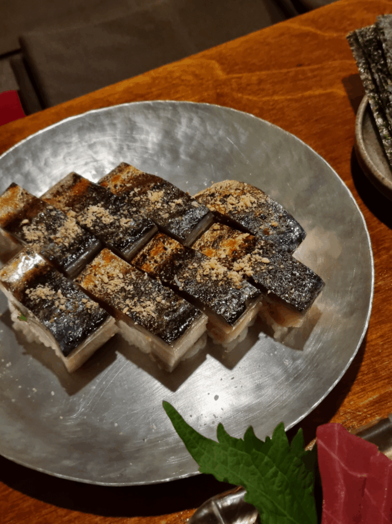 Mackerel sushi — love it or hate it?