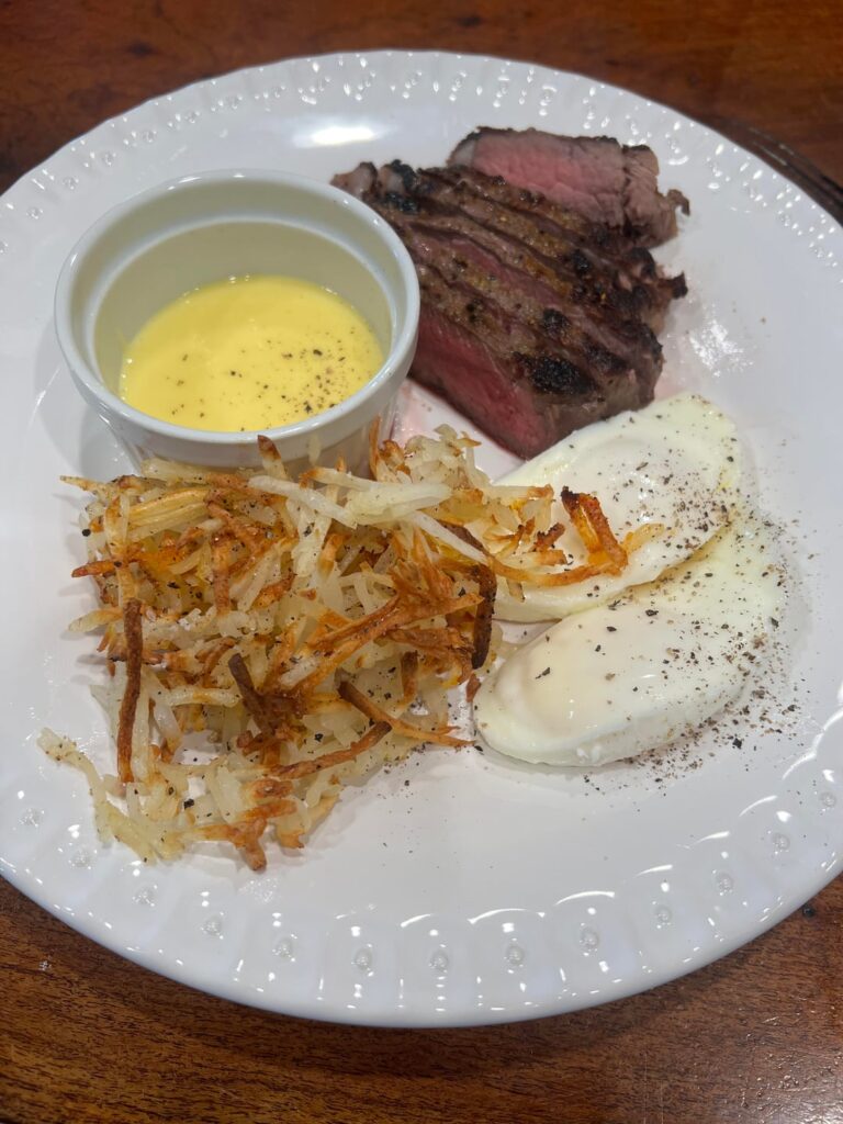 Saturday Breakfast-Made Hollandaise