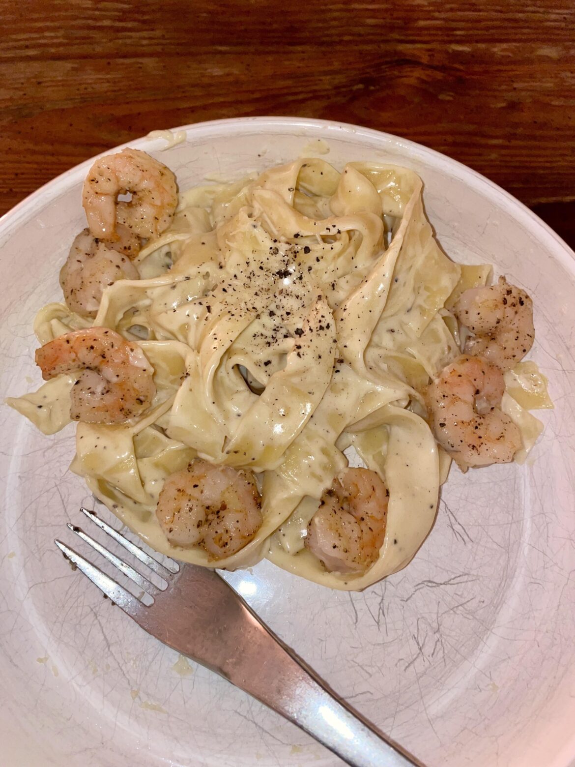 Shrimp Alfredo