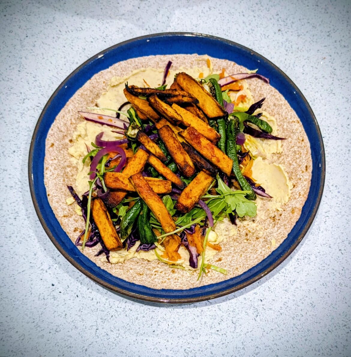 Tried to fit too much into a wrap