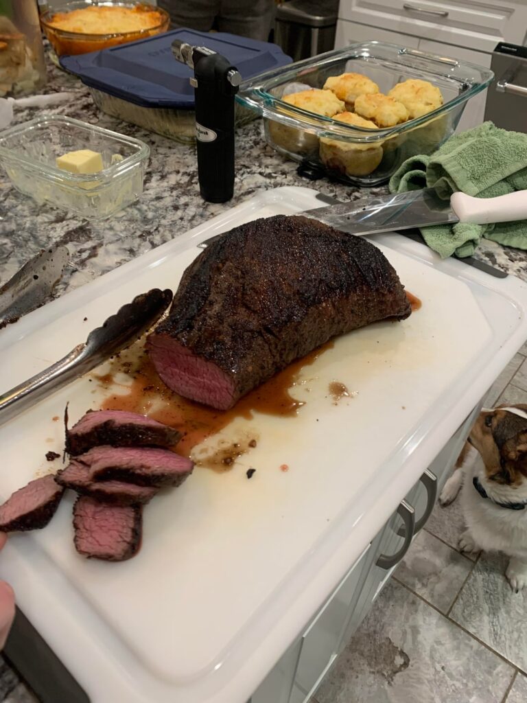 Beef tri tip
