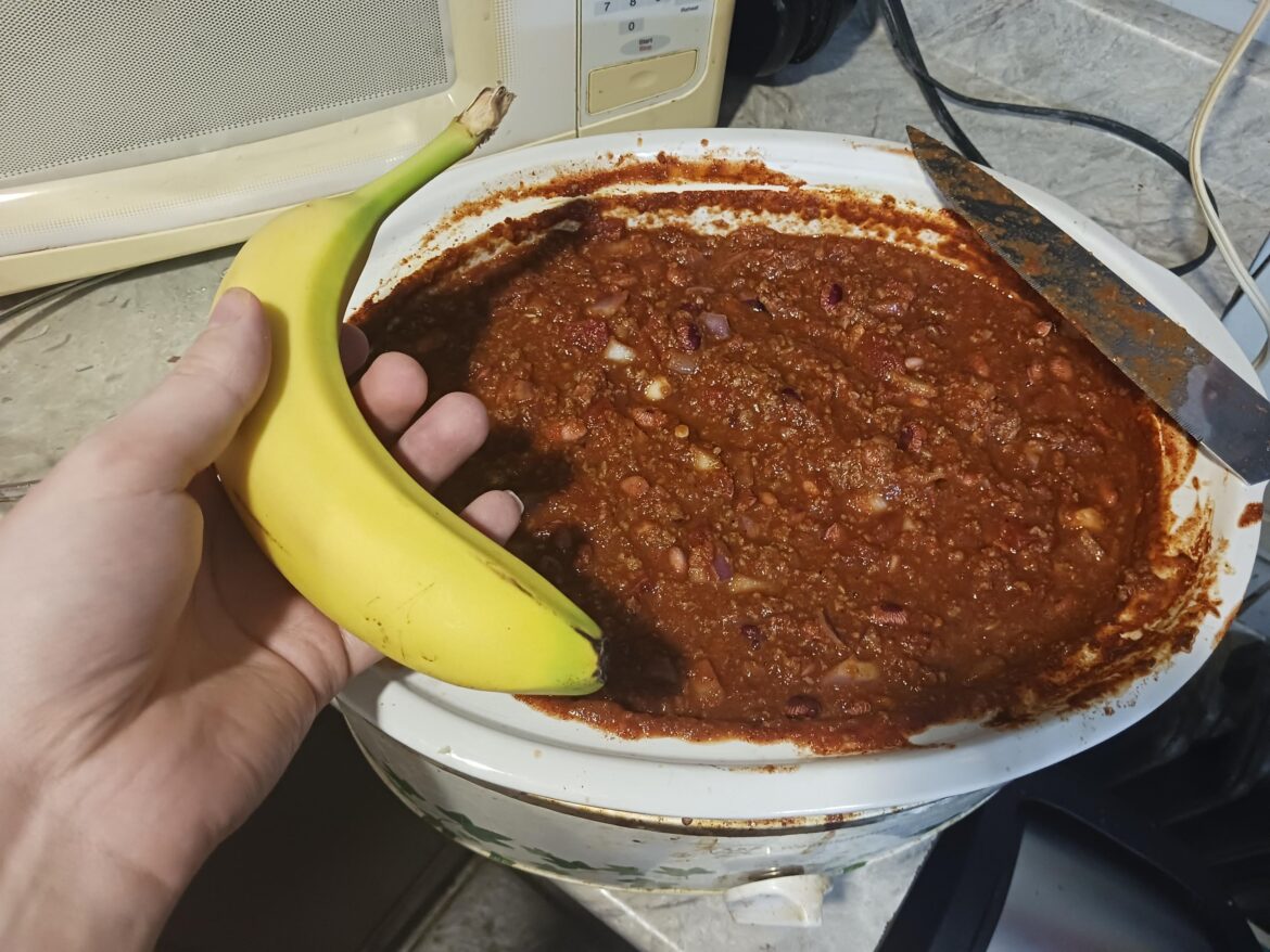 Dried beans in chili?