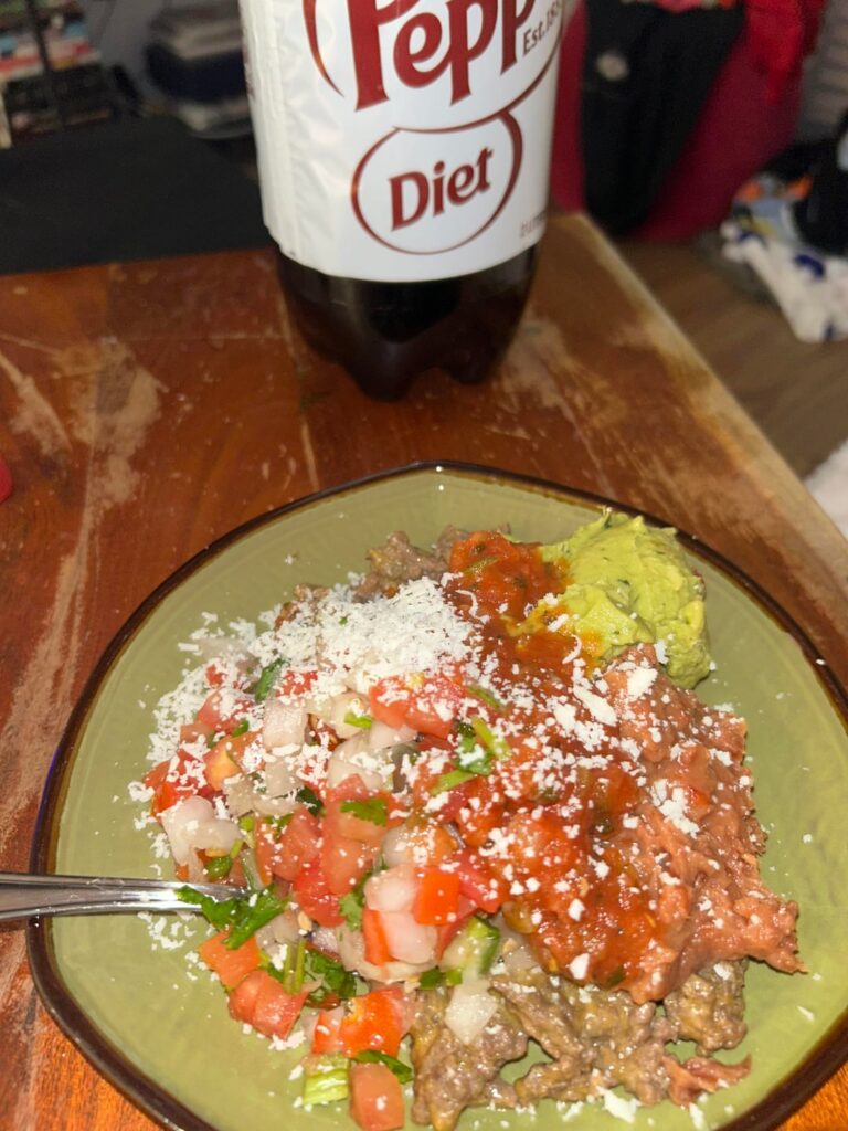 372 cal / 34g protein and couldn’t finish in one go