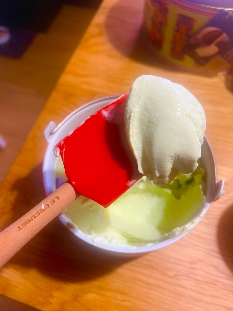 Cucumber ice cream!