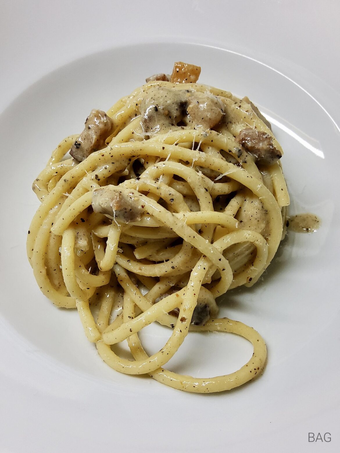 Bucatini alla gricia