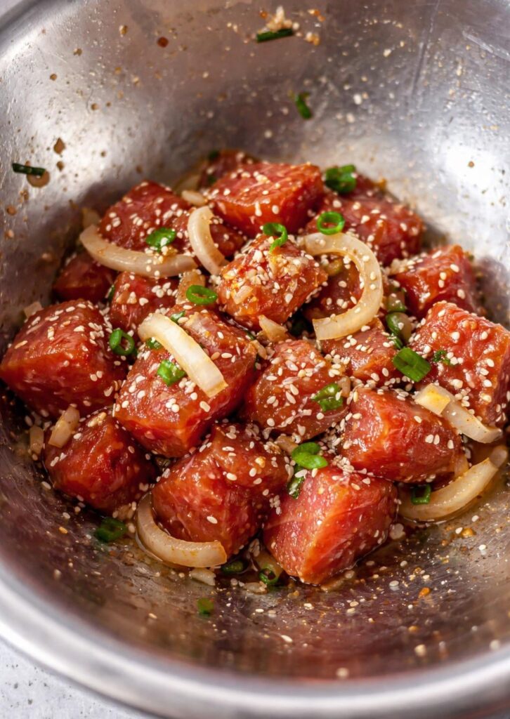 Shoyu Ahi (tuna) Poke