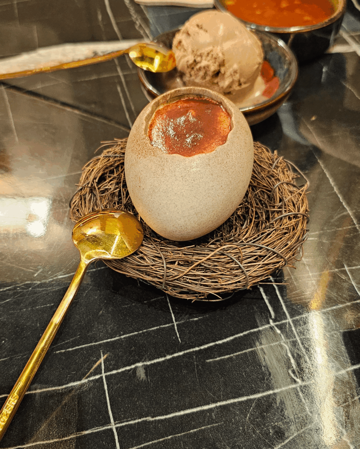 That's an interesting way to serve tiramisu