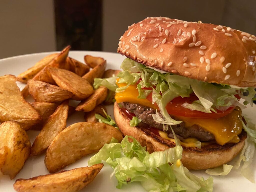 Day 2 of 4 of homemade cheeseburgers