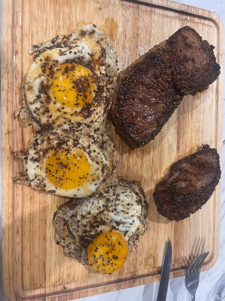 Wasn’t the best cut but it sure was tasty.