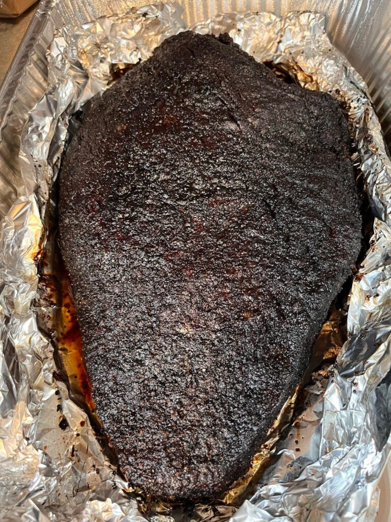 Just wanted to share this Brisket and beautiful bark.