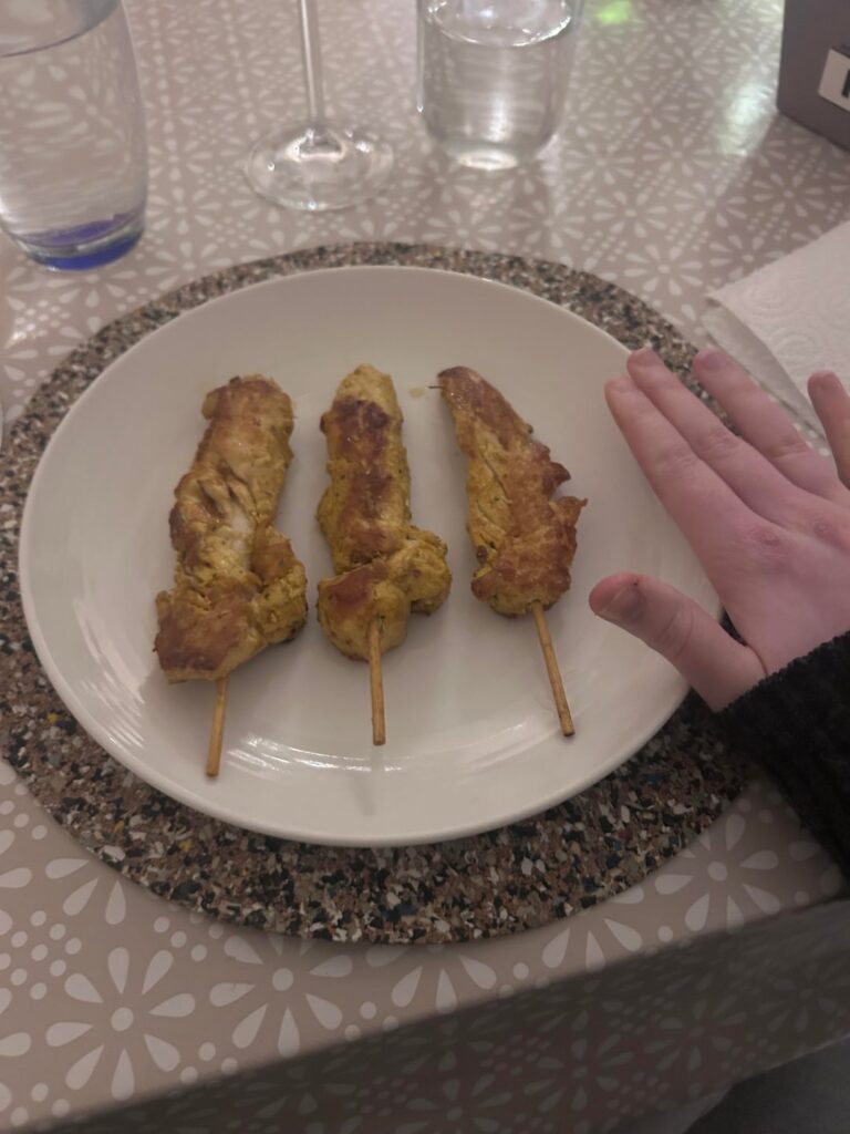 chicken skewers + rice cals chicken skewers + rice cals