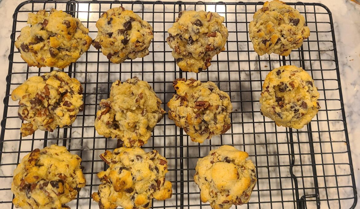 Pecan chocolate Levain cookies — kid-approved