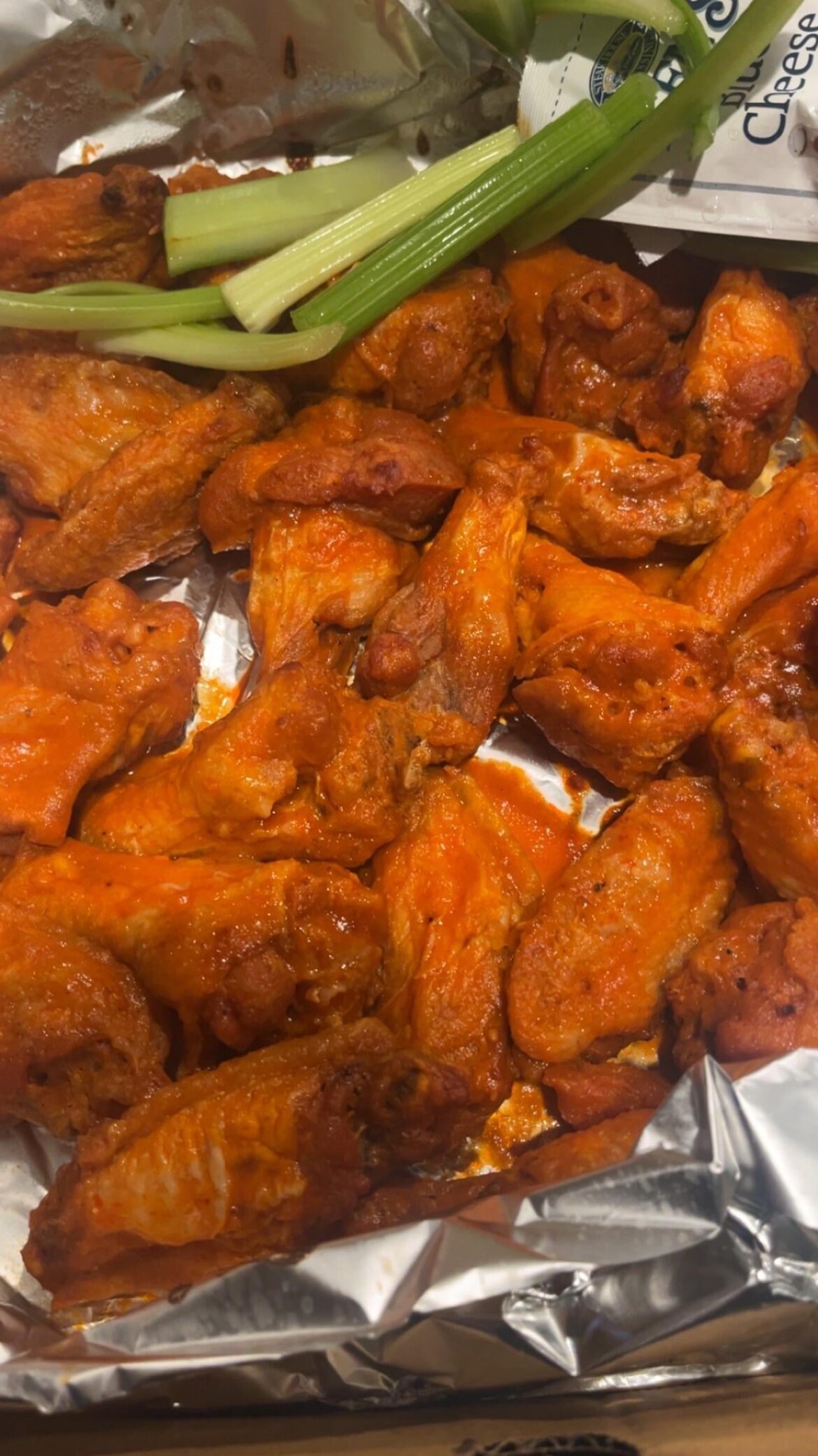 Buffalo wings from The Muse on Nantucket Island