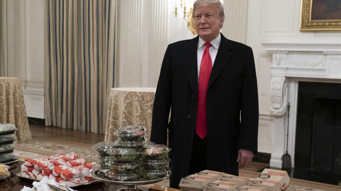'The Food In The White House Is Terrible' According To A Key Insider