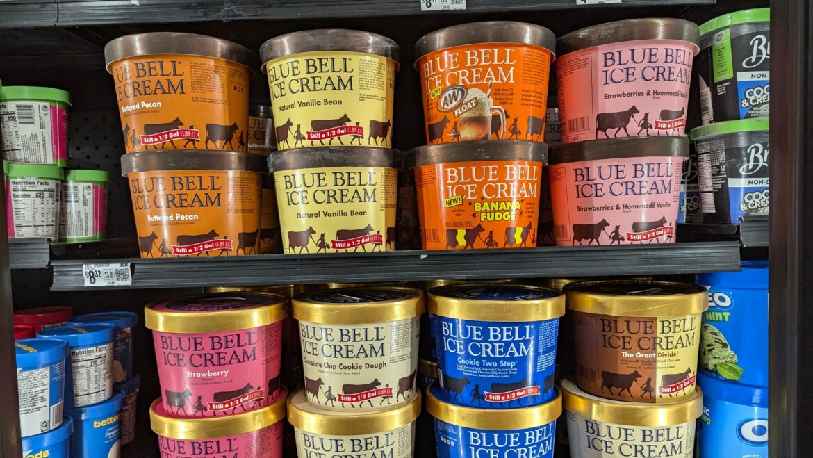 The Blue Bell Ice Cream Flavor We Ranked Dead Last