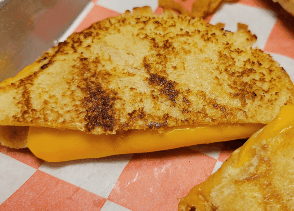 Grilled Cheese on Potato Bread