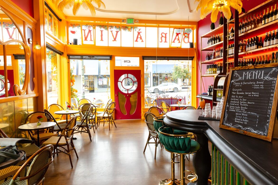 At the East Bay's best wine bar, the bathroom wins as much praise as the French vibes and vintages