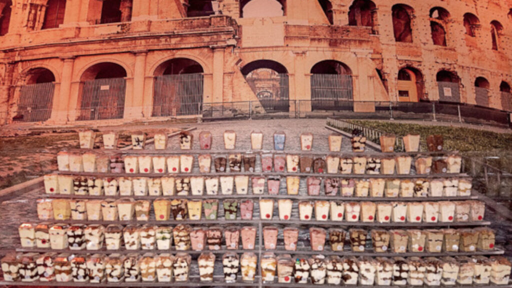 Display of Tiramisu