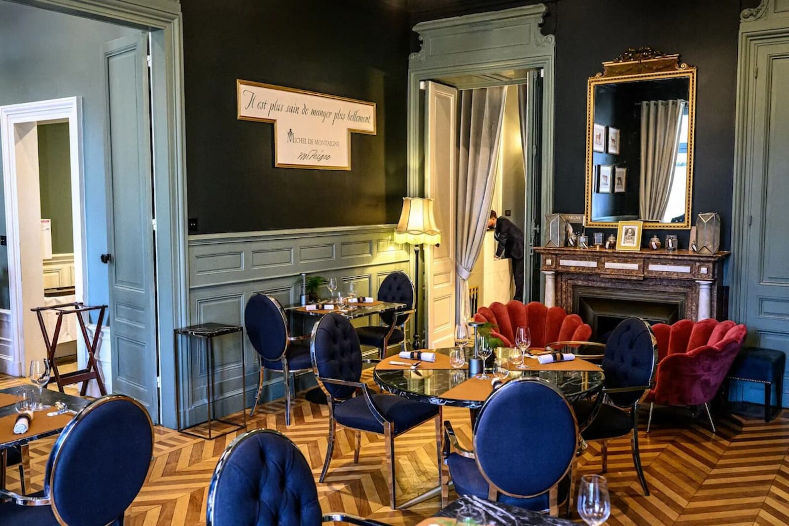 restaurant at Le Palais Gallien Hôtel and Spa