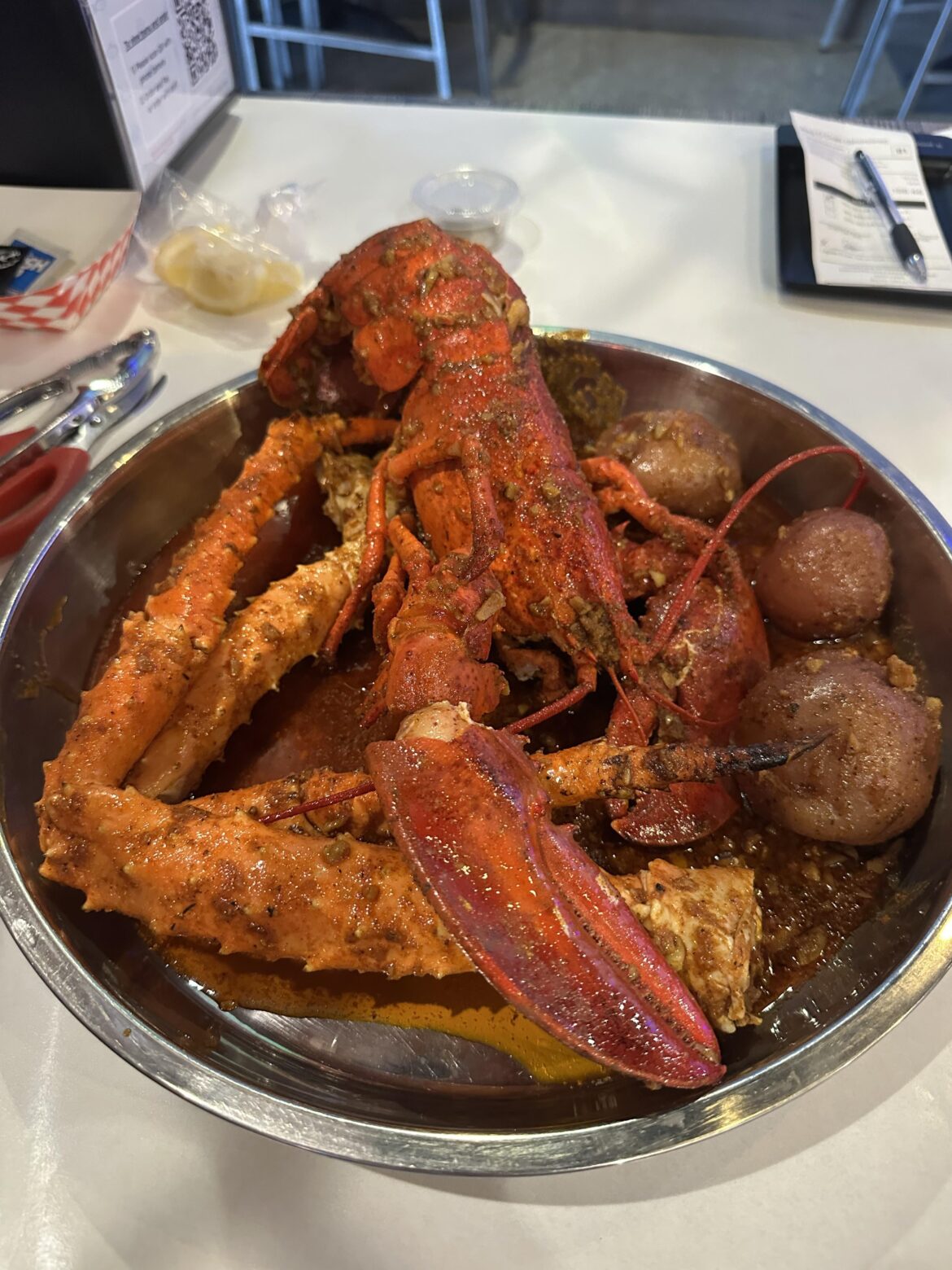 Boil for one. Had to go for the good stuff.